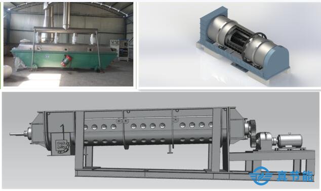 三筒干化設備、槳葉式干化設備以及流化床干化設備介紹