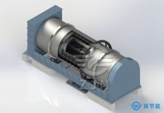 三級多回路污泥干化機工作原理